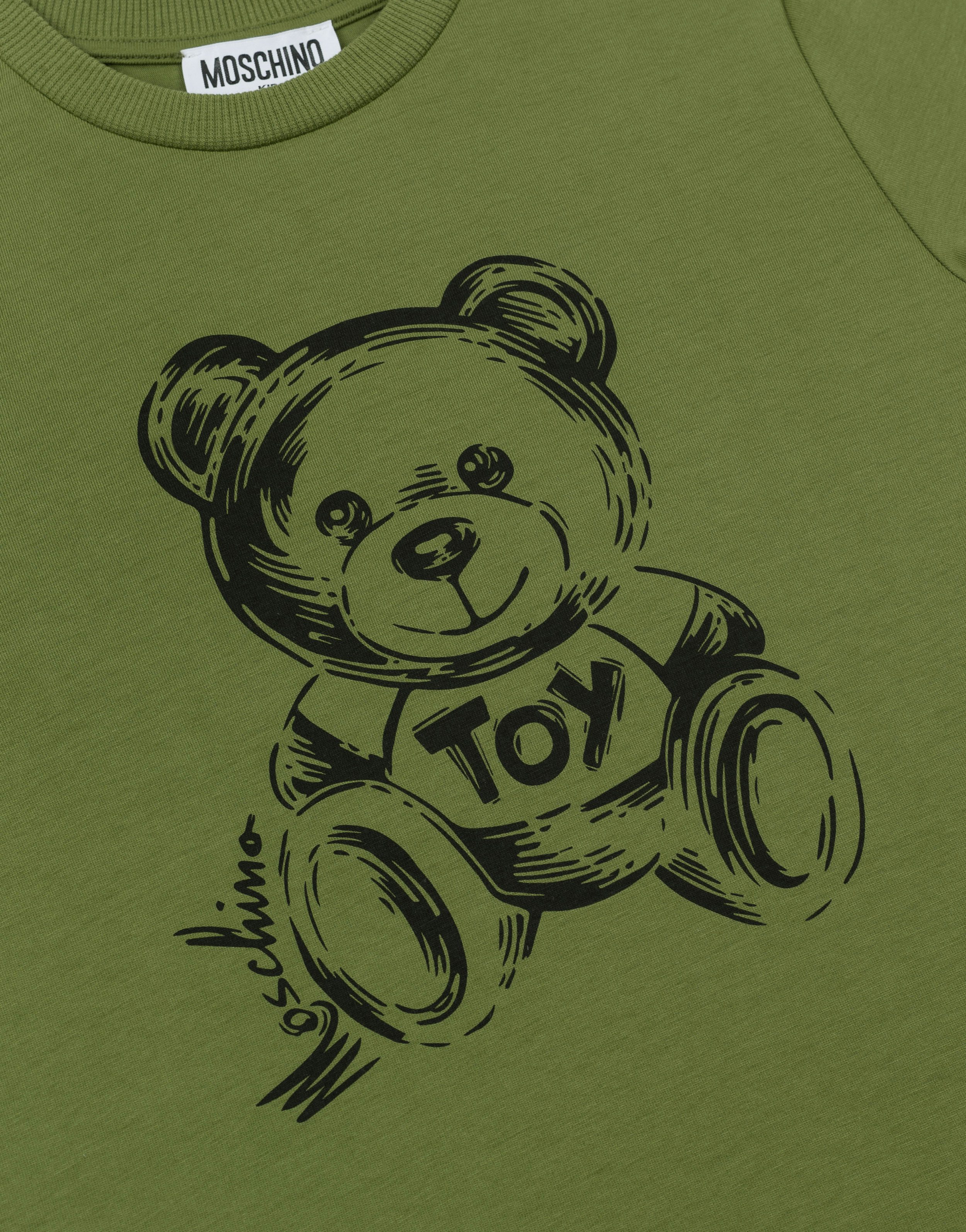 T-shirt in jersey Teddy Print 1