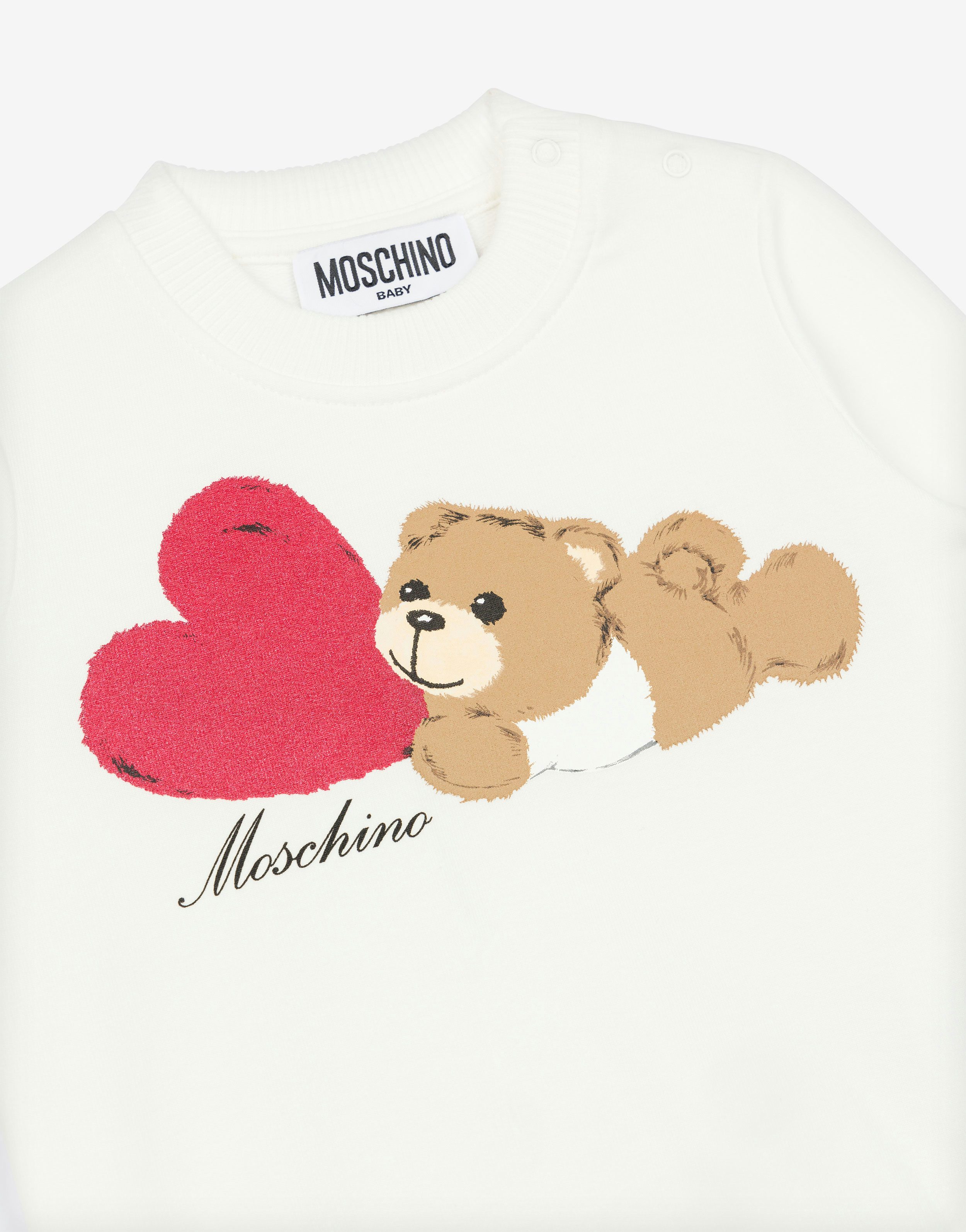 Heart Teddy Bear cotton sweatshirt 1