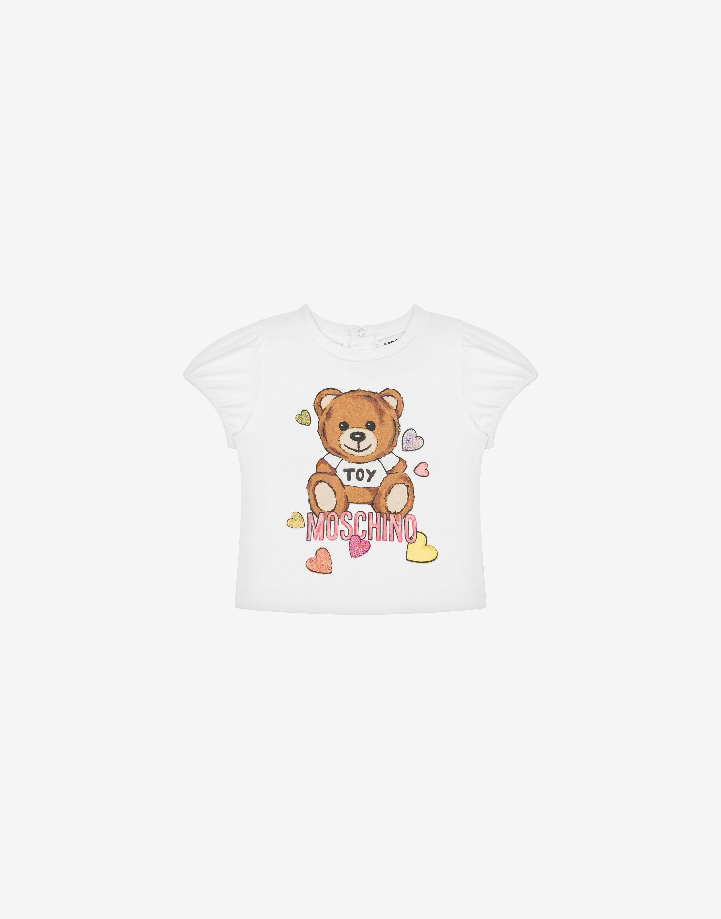 T-shirt in jersey Teddy & Hearts