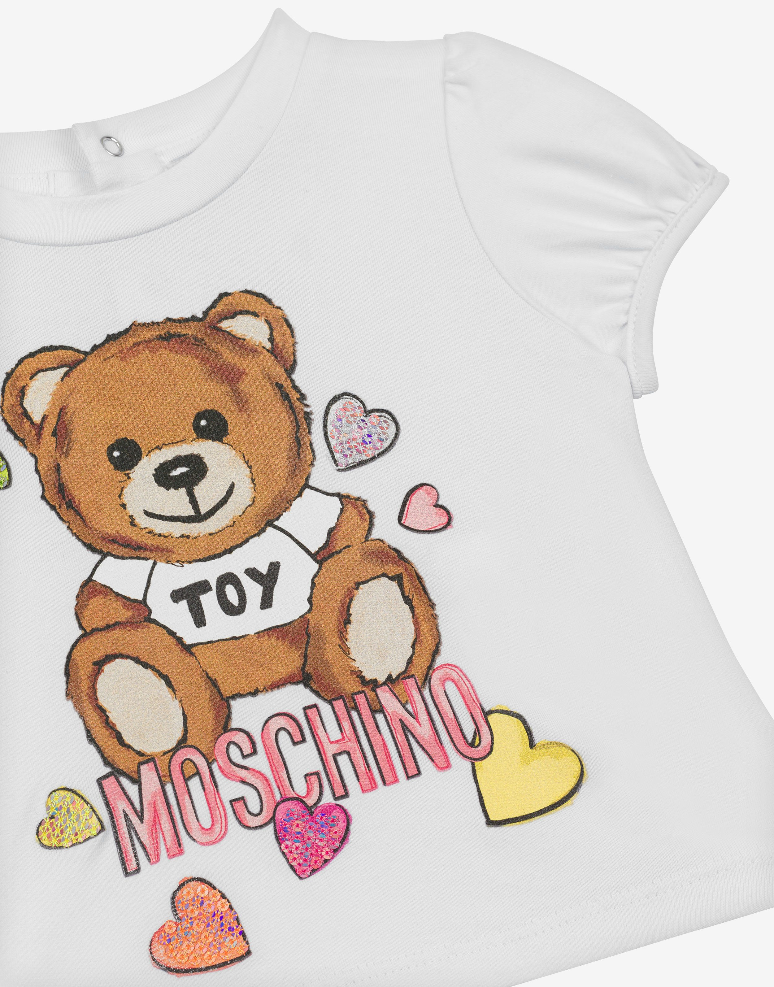 T-shirt in jersey Teddy & Hearts 1
