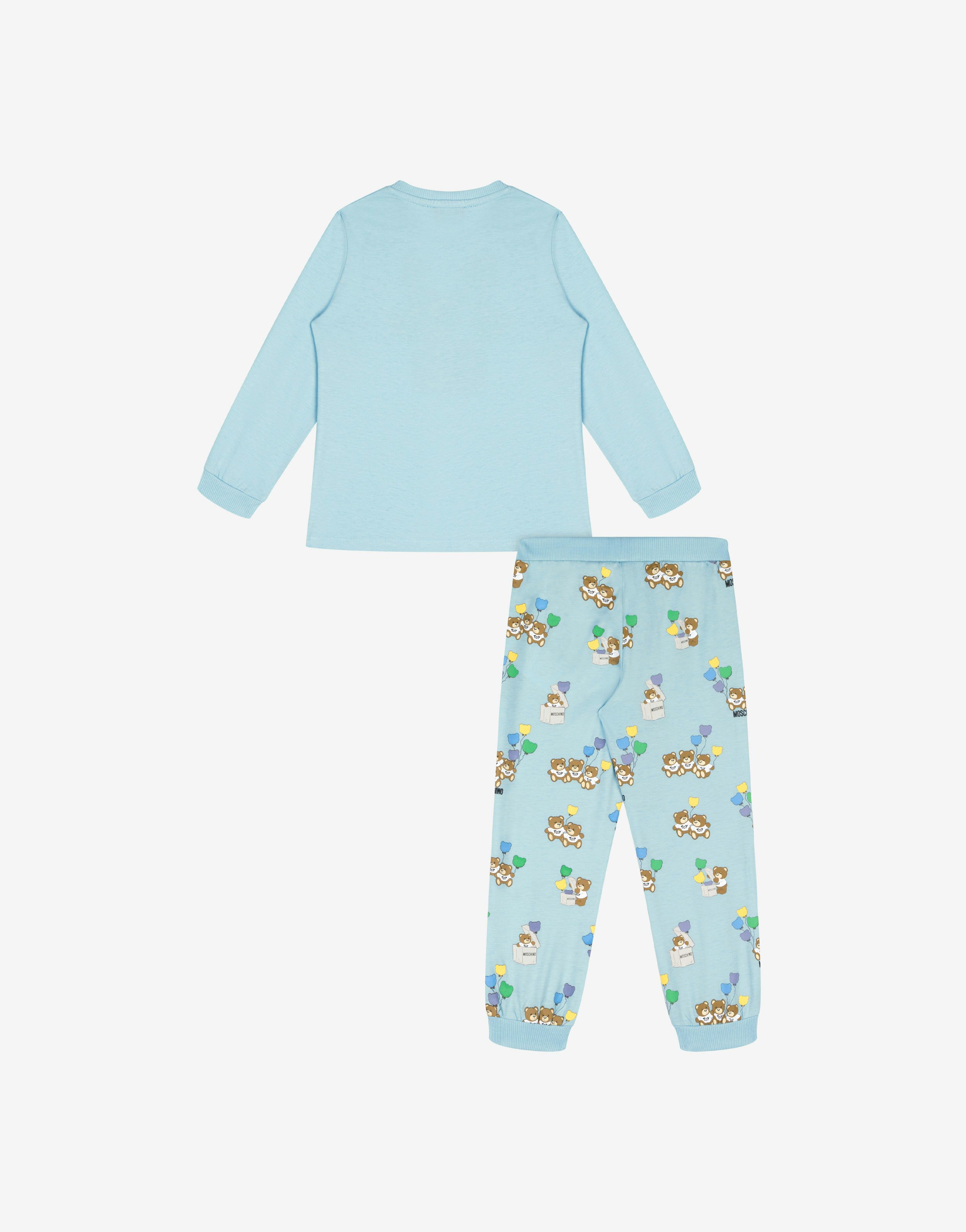 Teddy Balloons T-shirt and trousers co-ord set 0