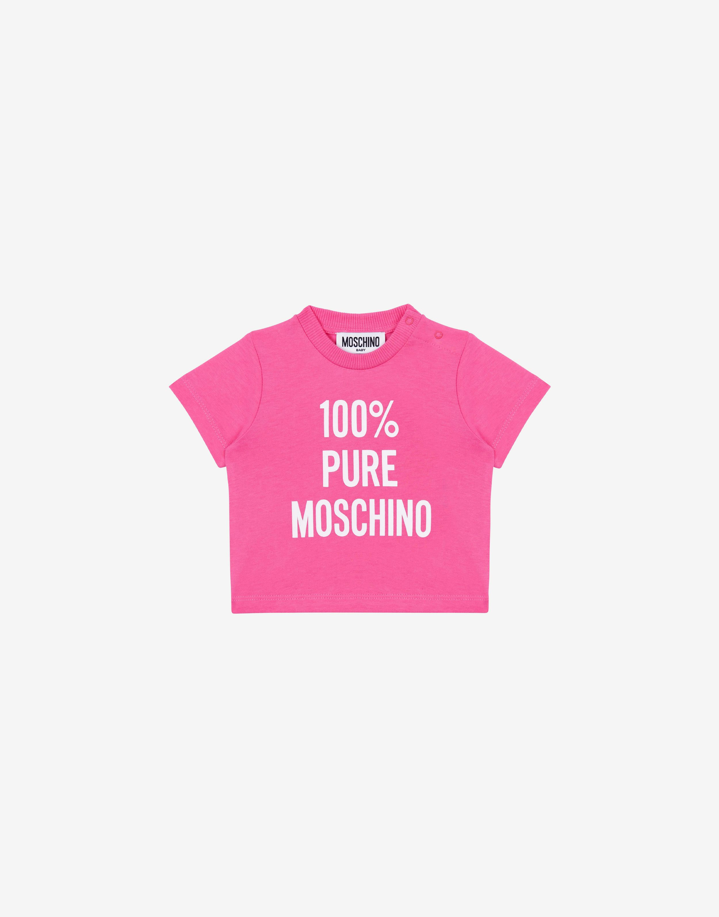 T-shirt in jersey 100% Pure Moschino
