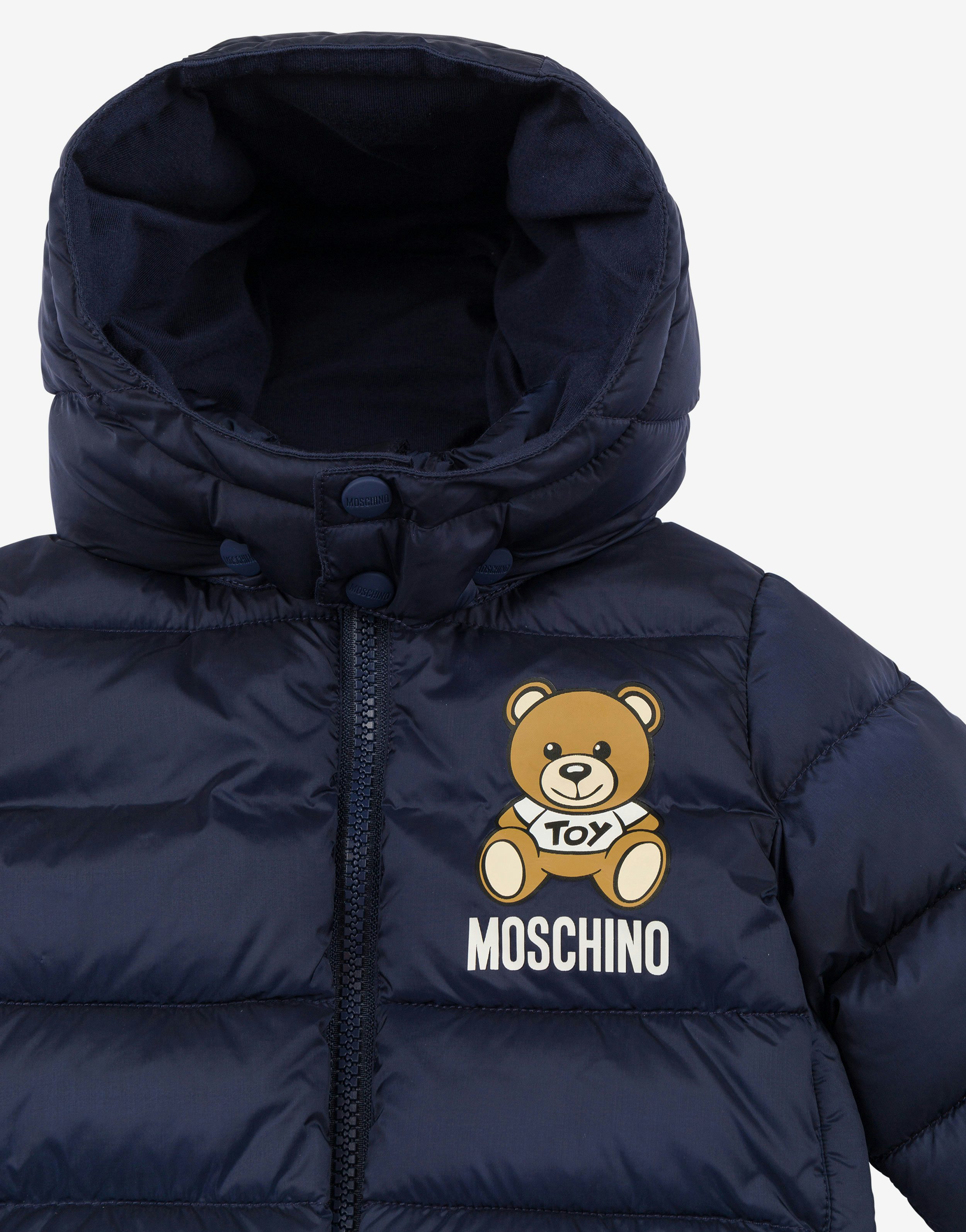 Moschino Teddy Bear nylon down jacket 1