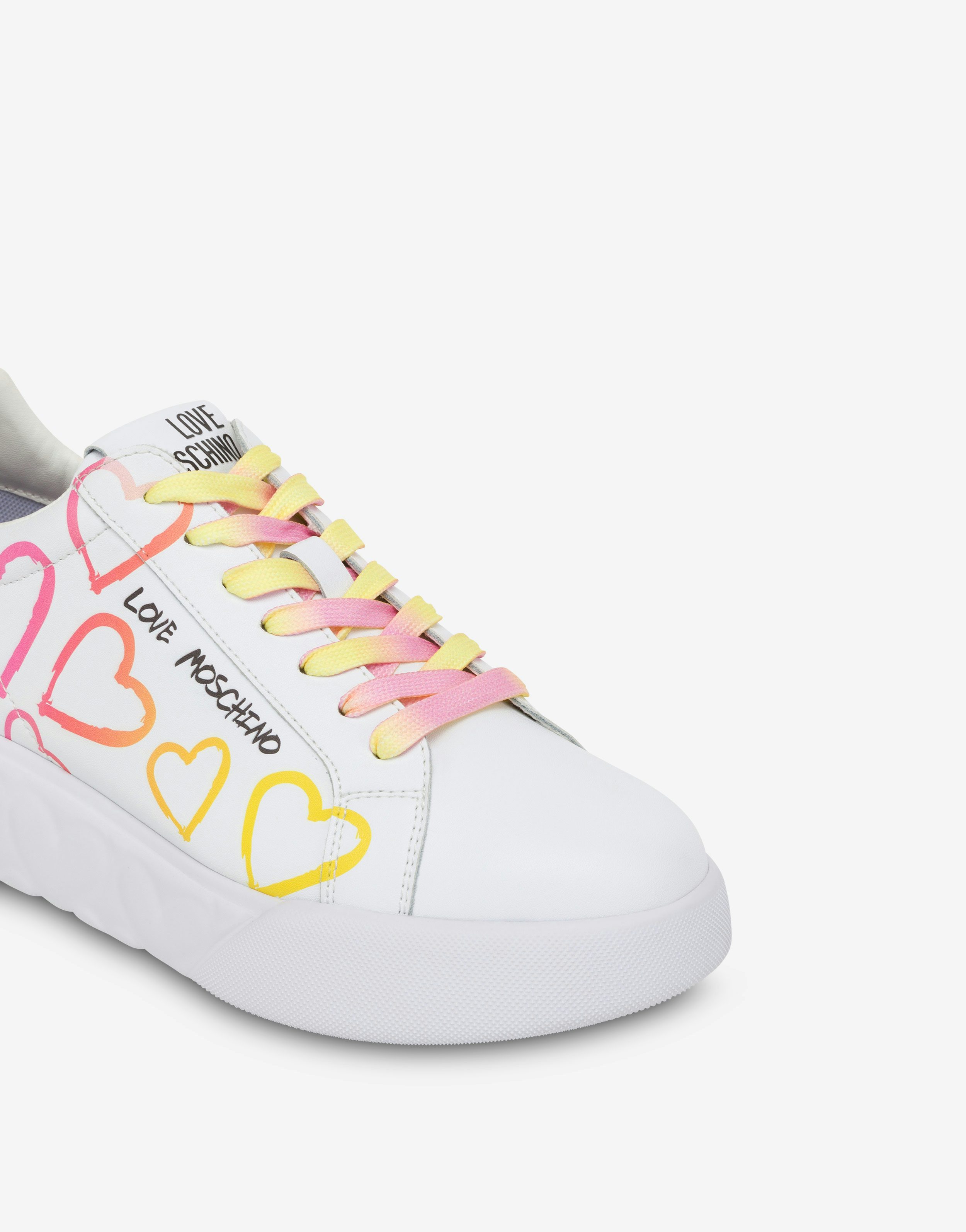 Sneakers en cuir de veau Heart Love 2