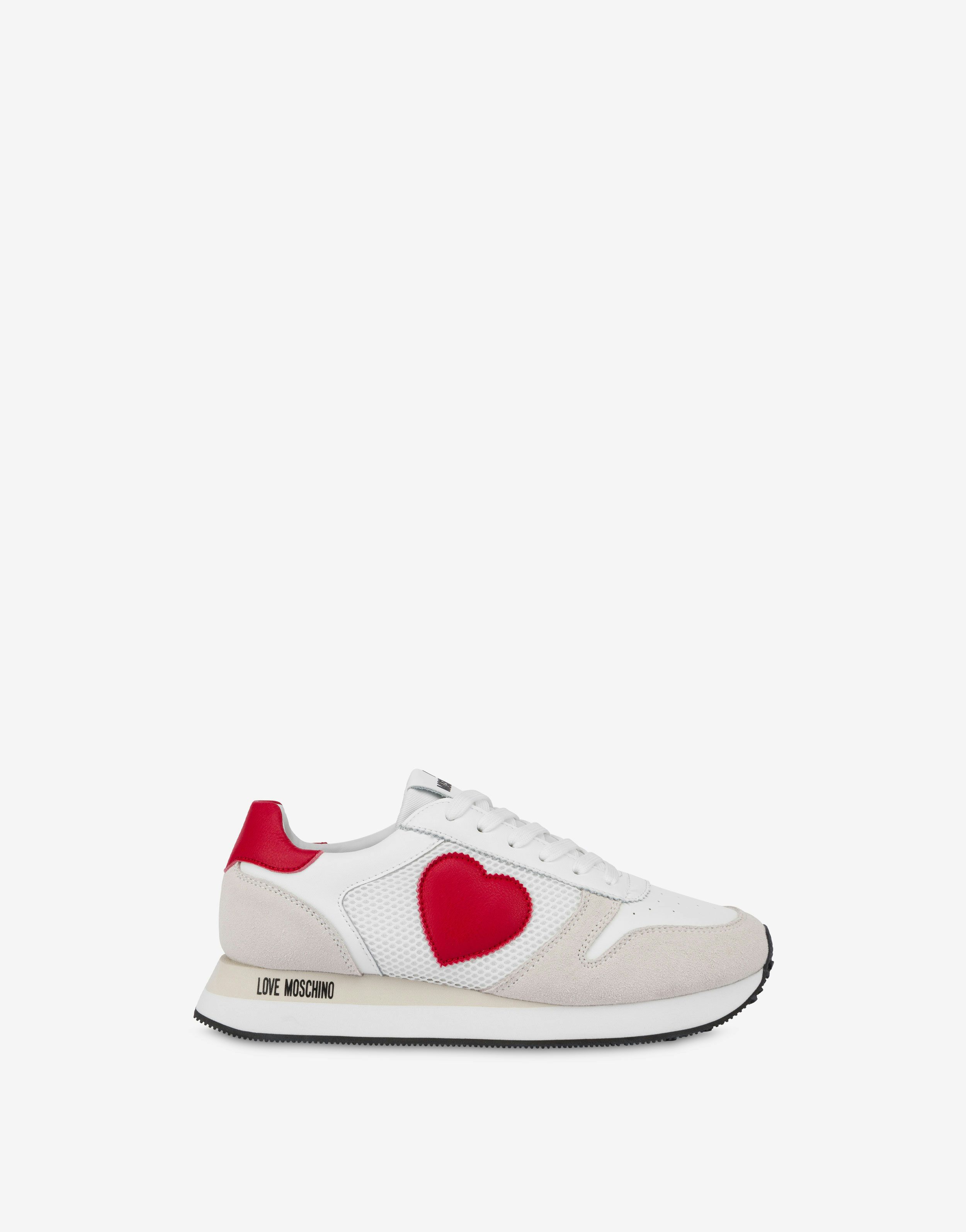 Sneakers con cuore rosso Thunder Love 0