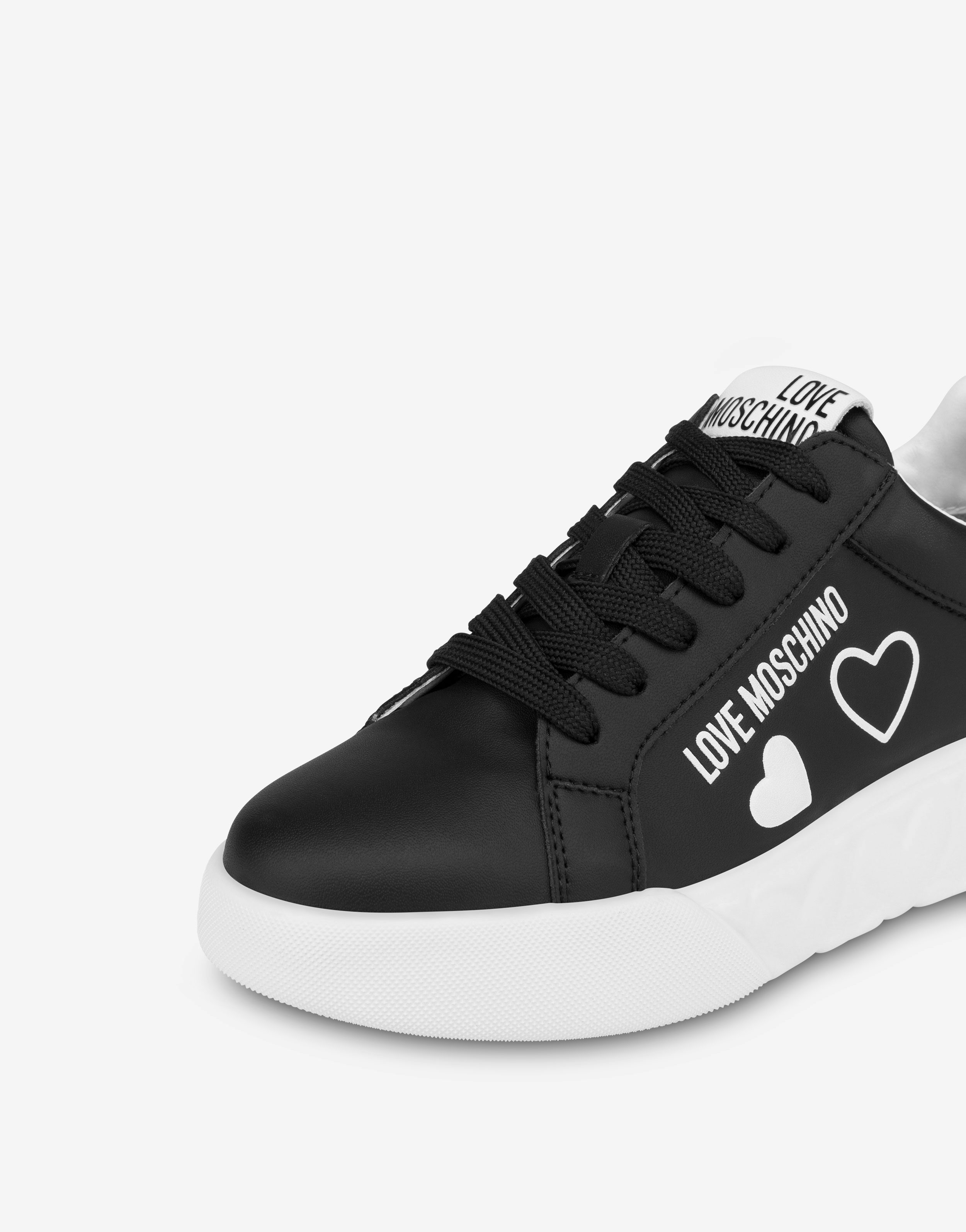 Sneakers en cuir de veau Heart Love 2