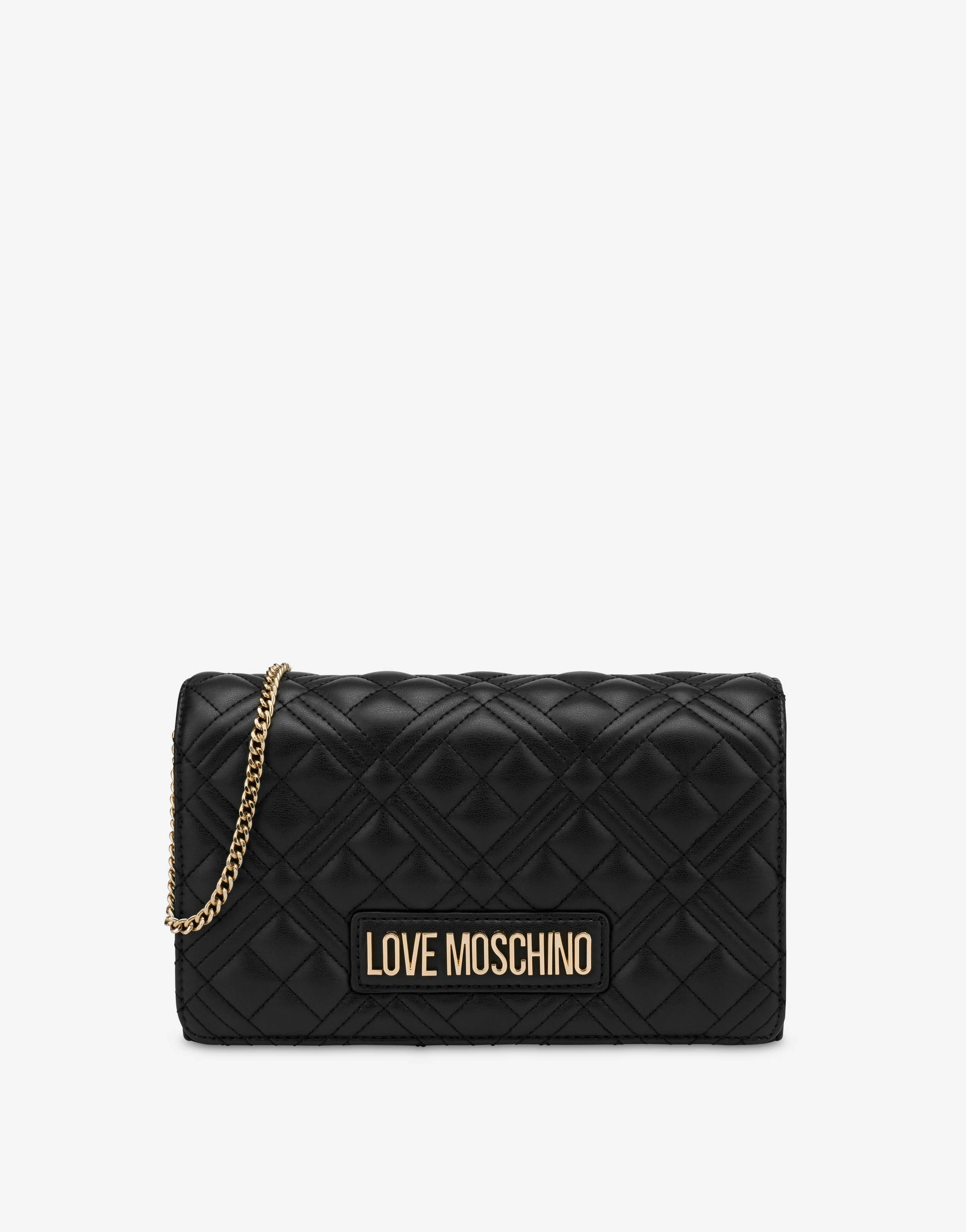 Shiny Quilted clutch