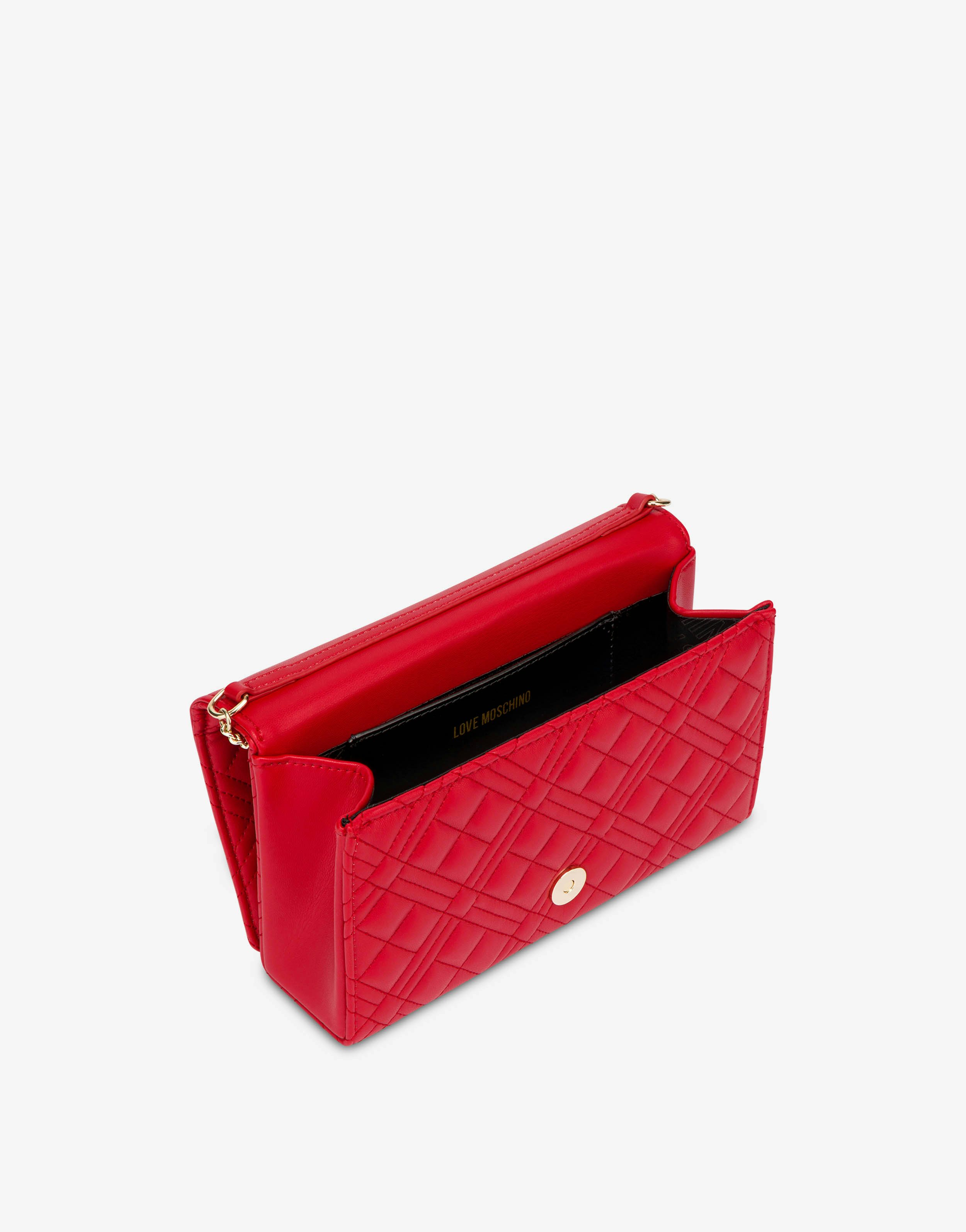 Shiny Quilted clutch 1