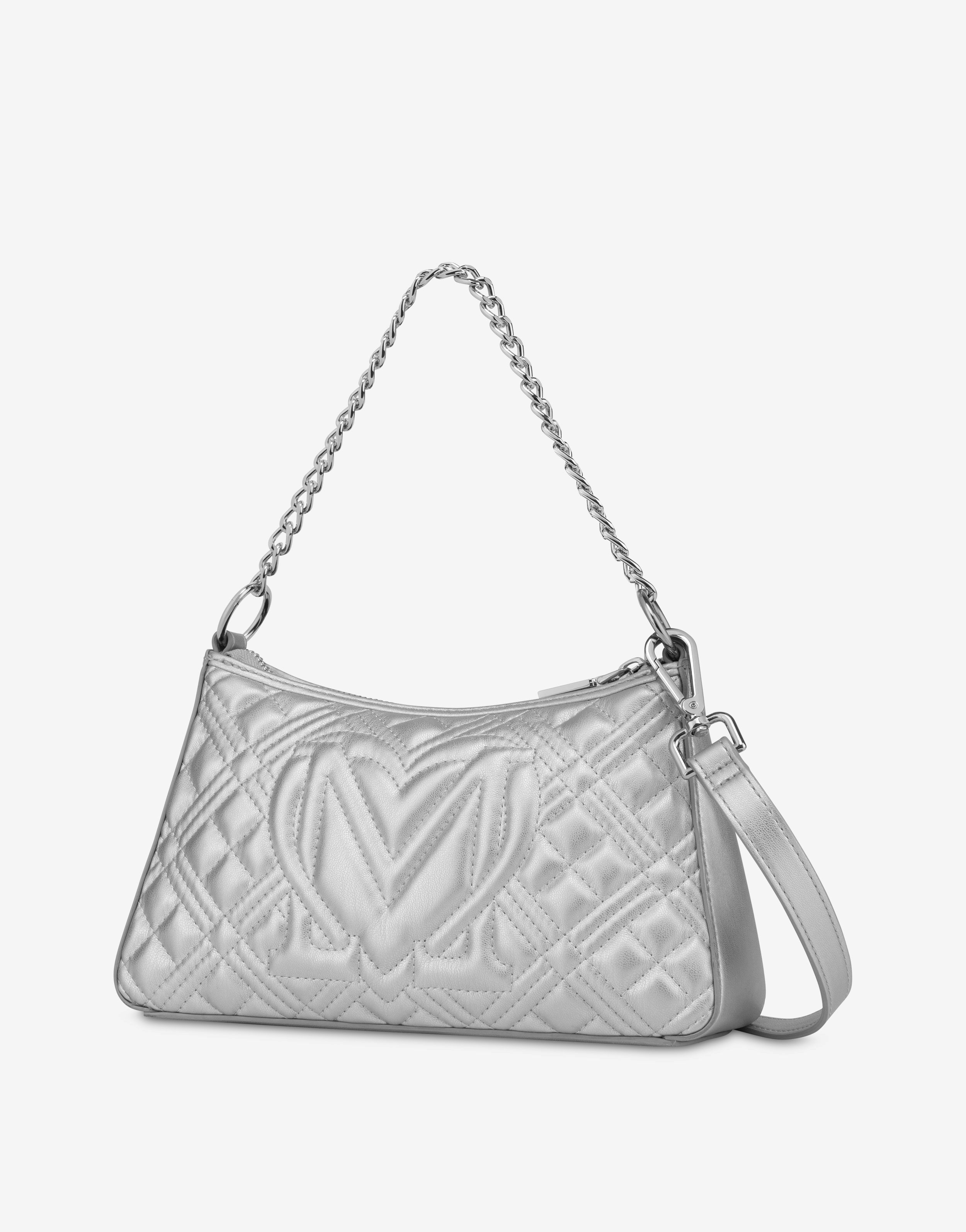 Shiny Quilted Hobo bag 0