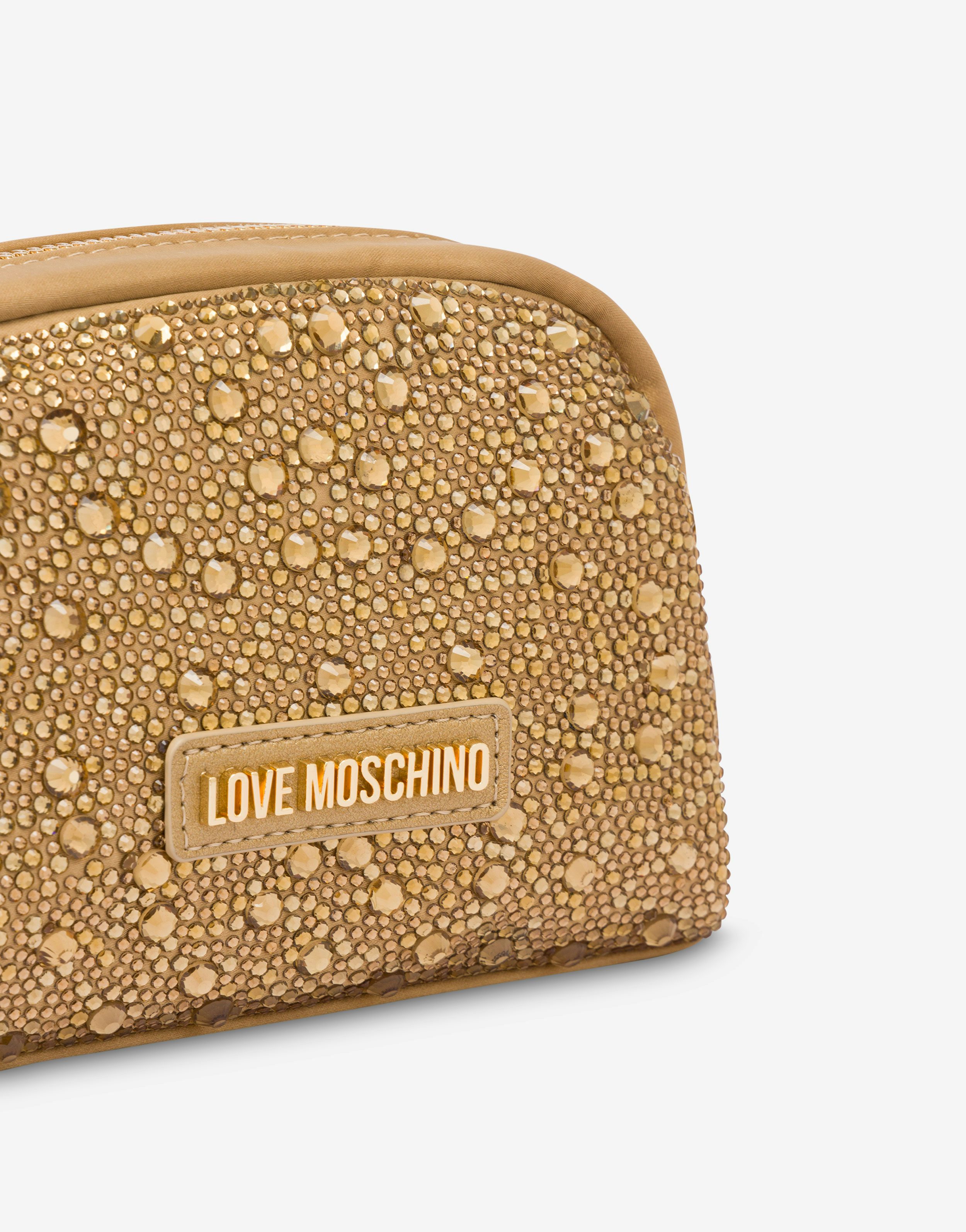 Beauty case con strass Love Moschino Gift Capsule 2