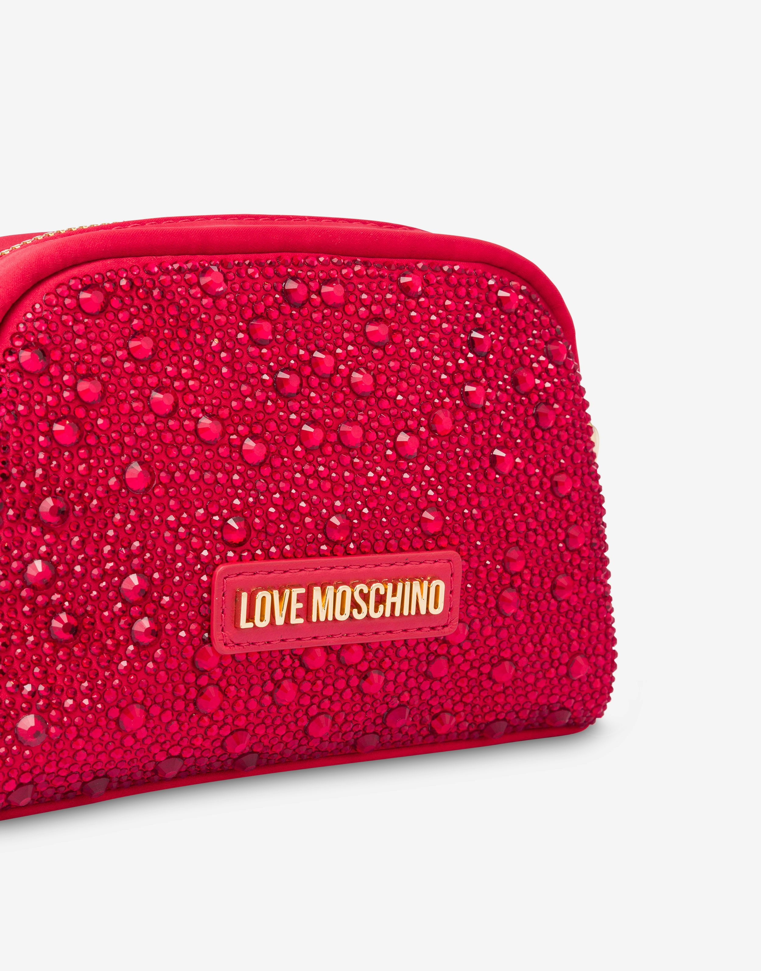 Beauty case con strass Love Moschino Gift Capsule 2