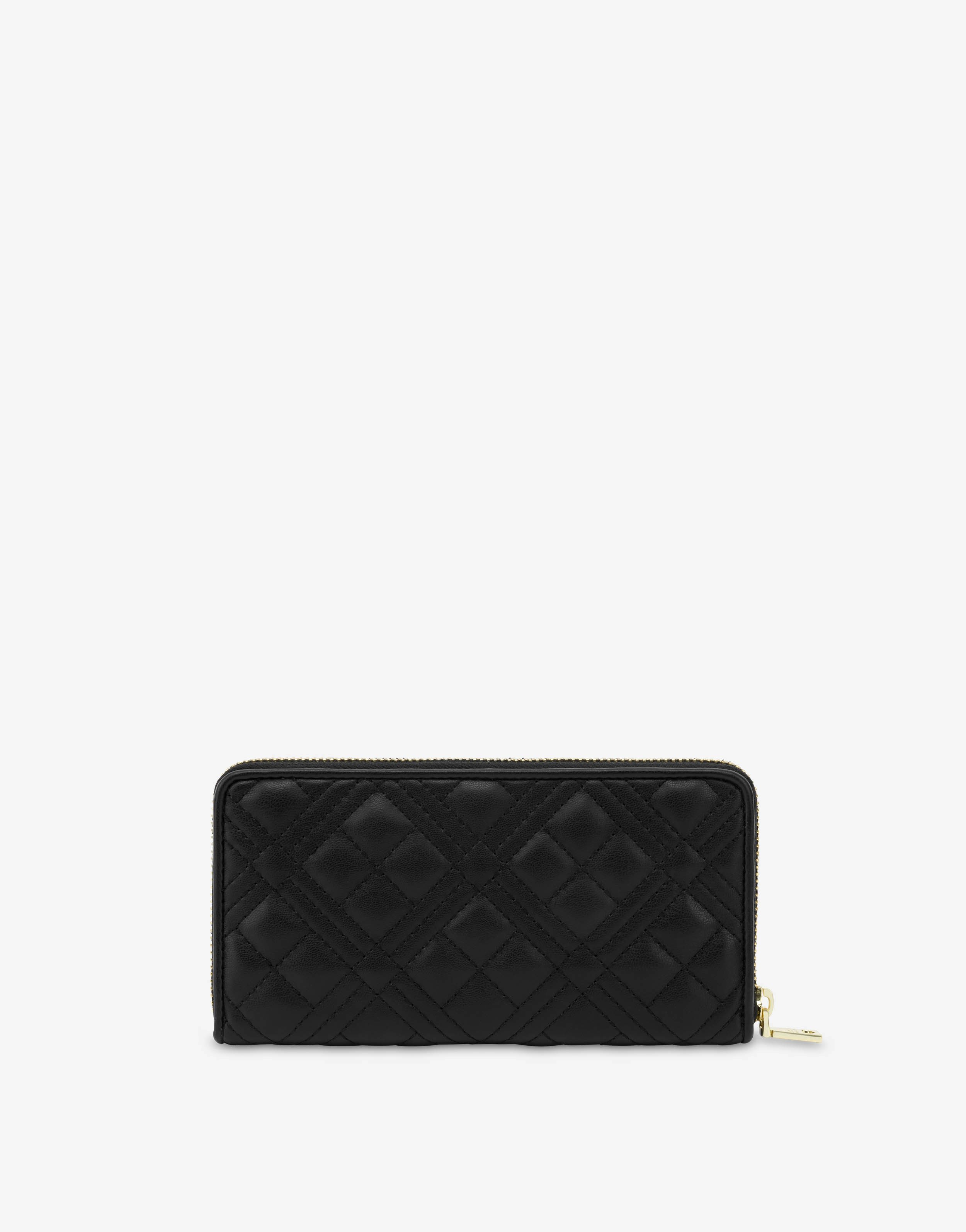 Quilted zip-around wallet 0