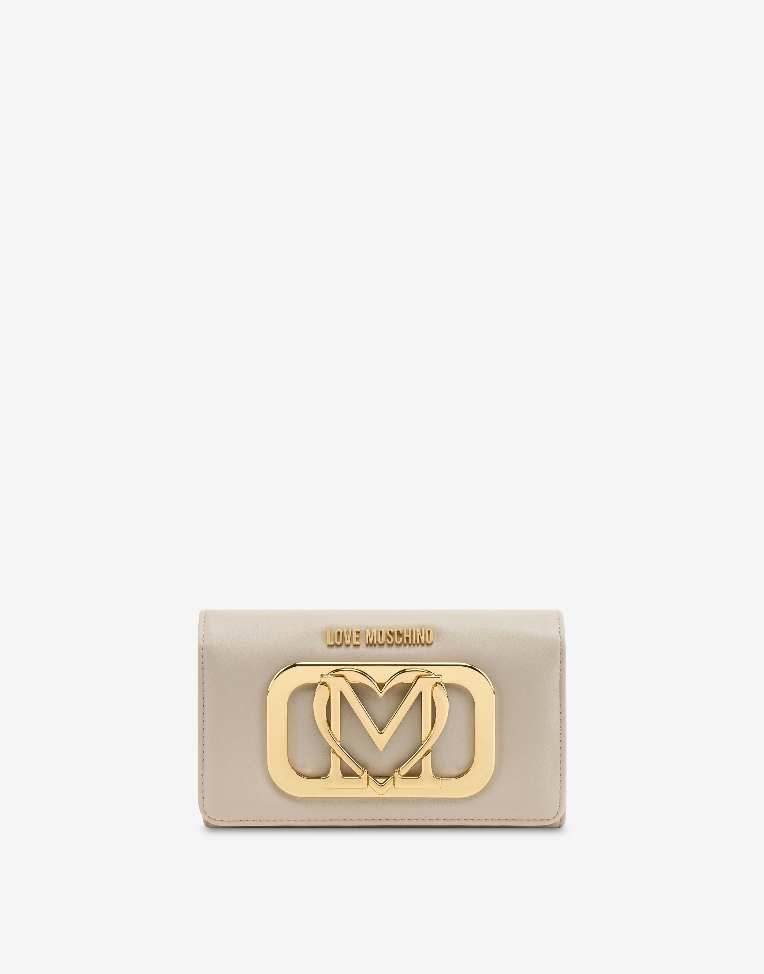 Heart Logo flap wallet