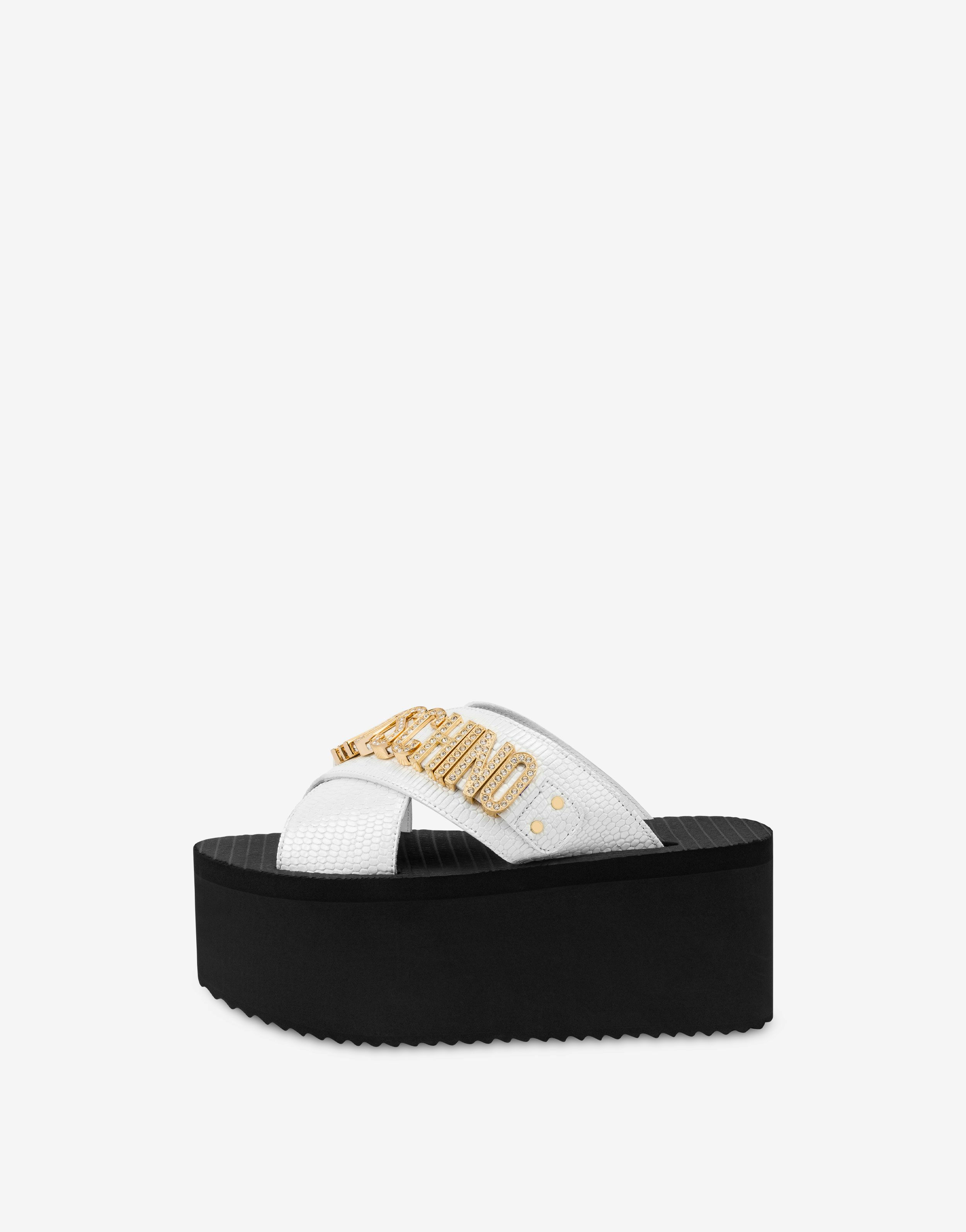 Sandalen mit Keilabsatz Jewel Logo 0