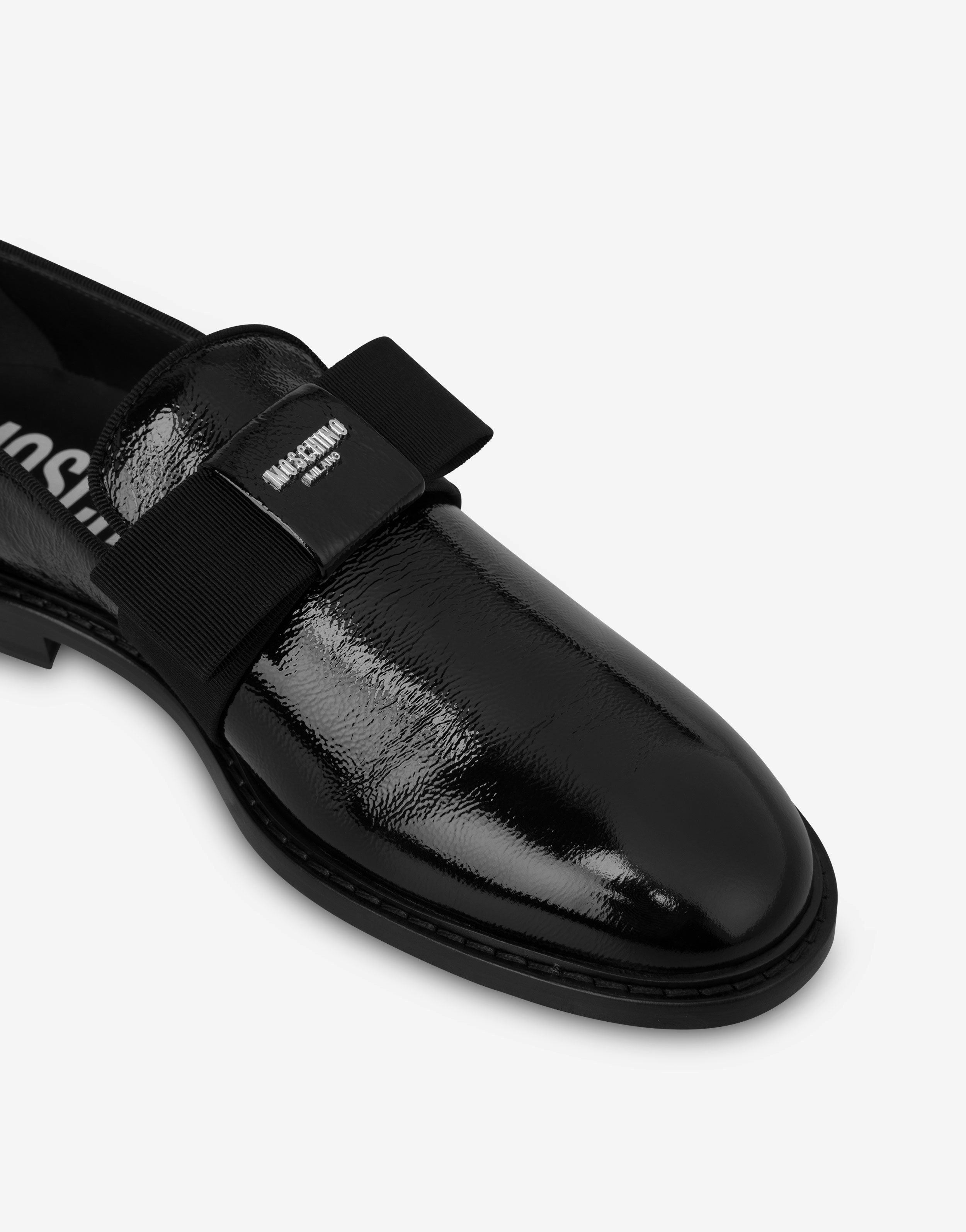 Moschino Plate naplak loafers 2