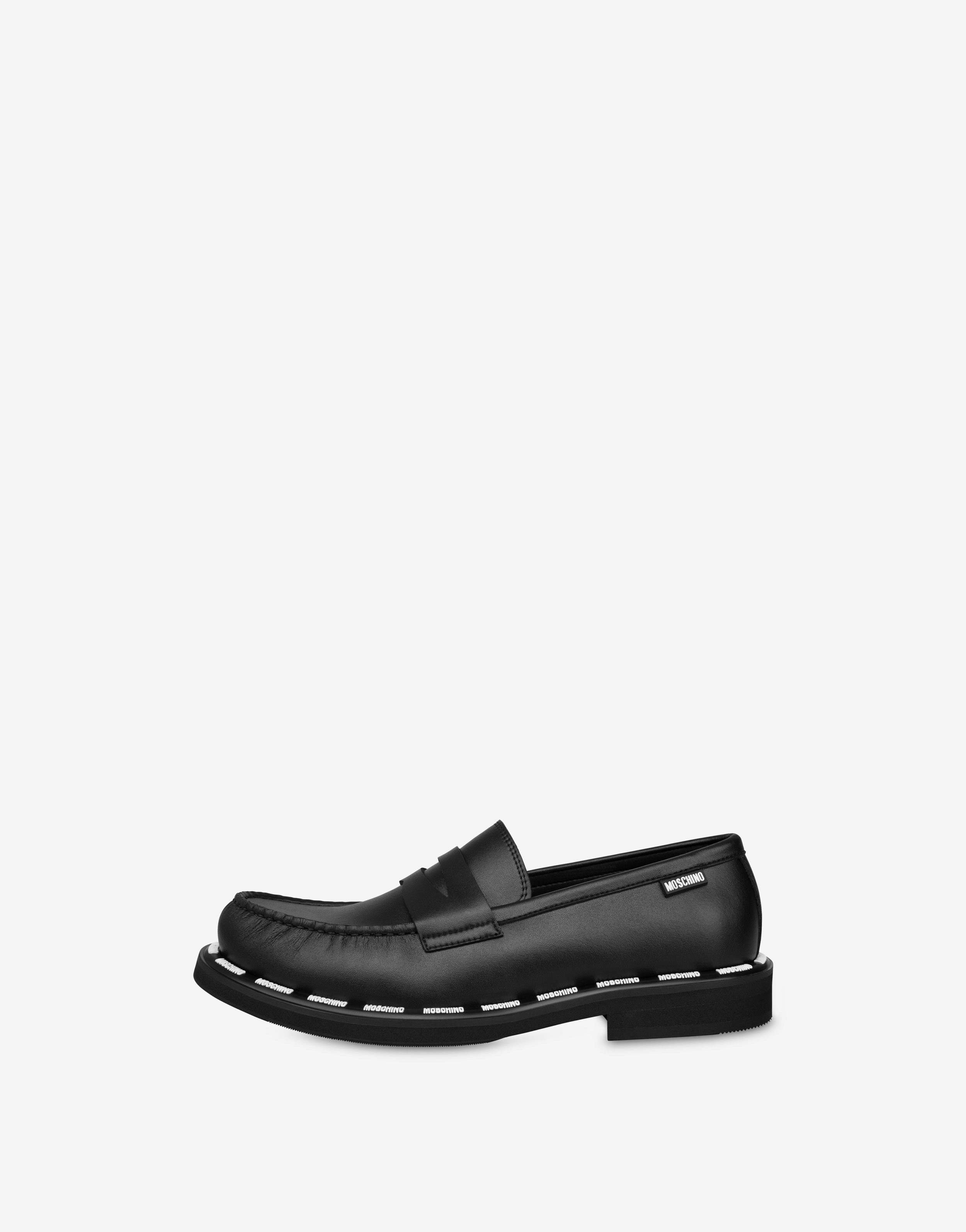 Rubber Logo loafers 0