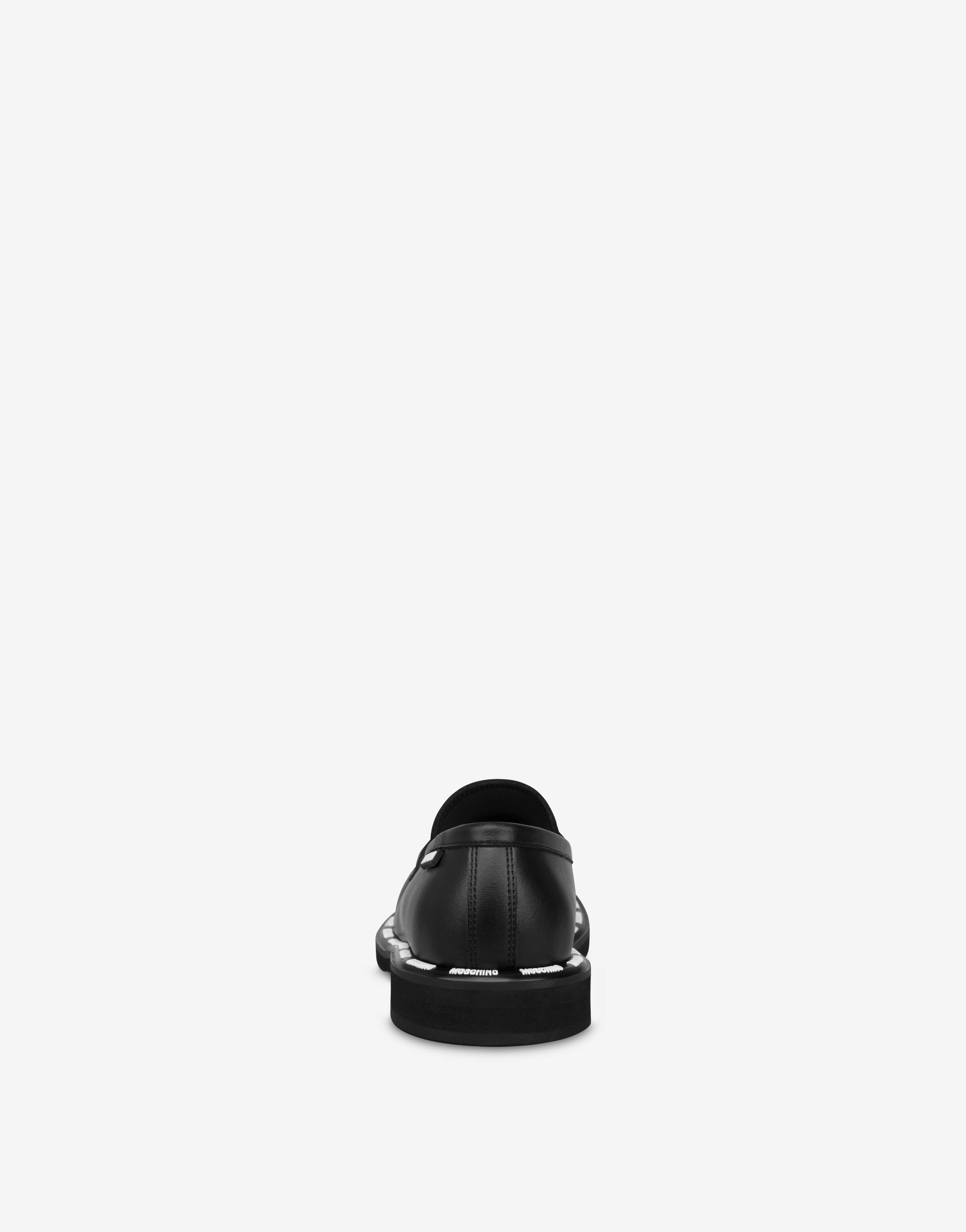 Rubber Logo loafers 1