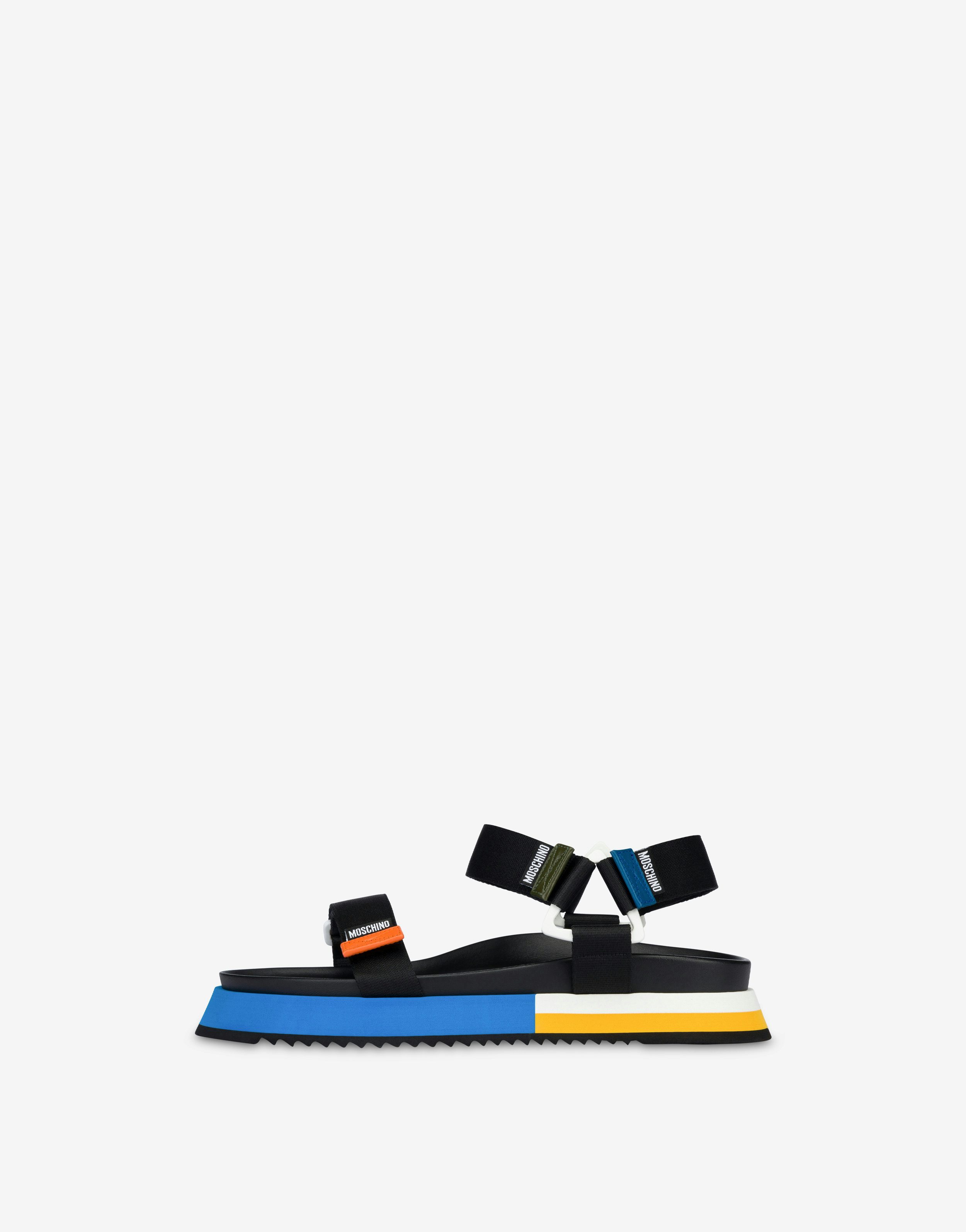Colourblock sandals 0