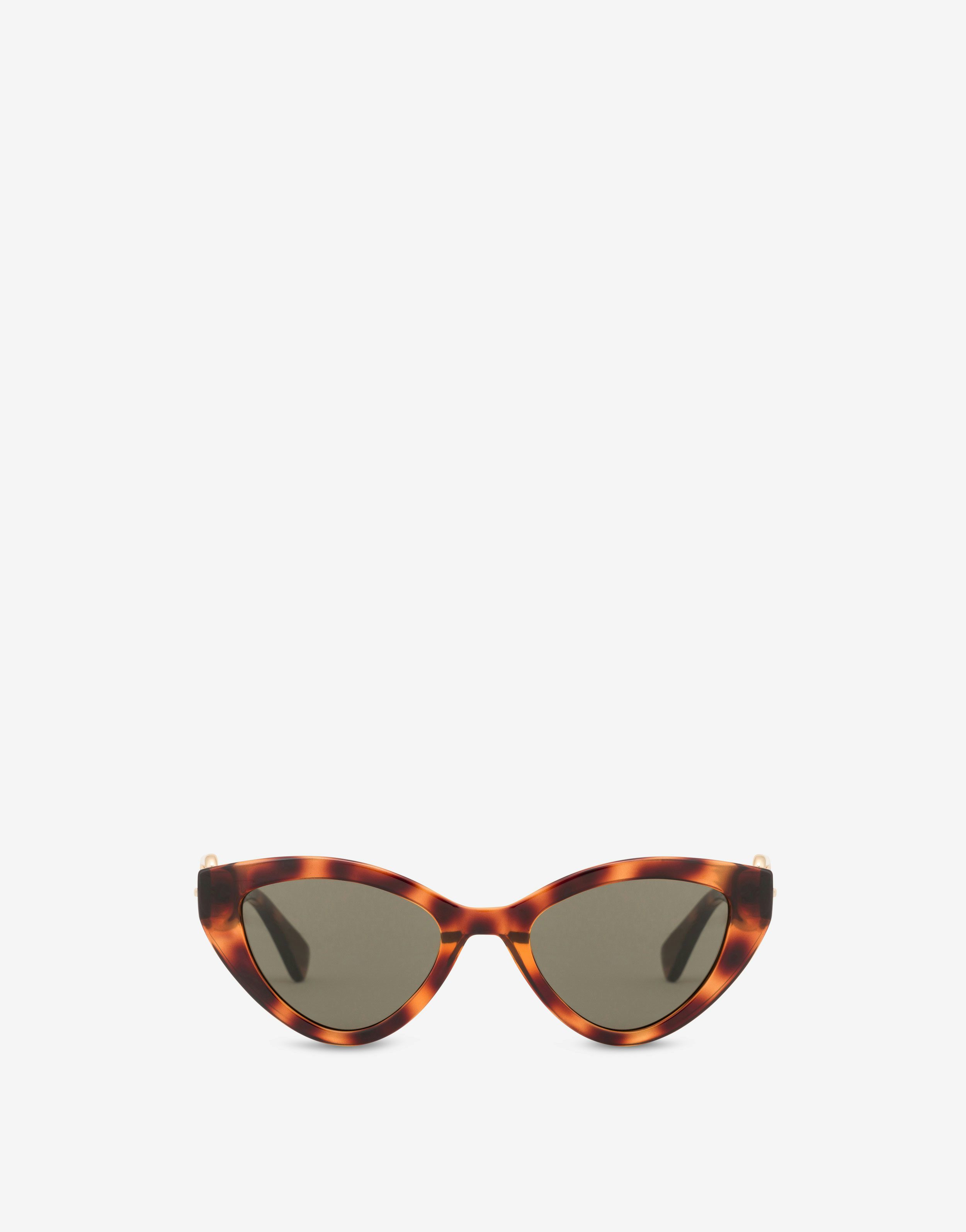 Buckle tortoiseshell sunglasses