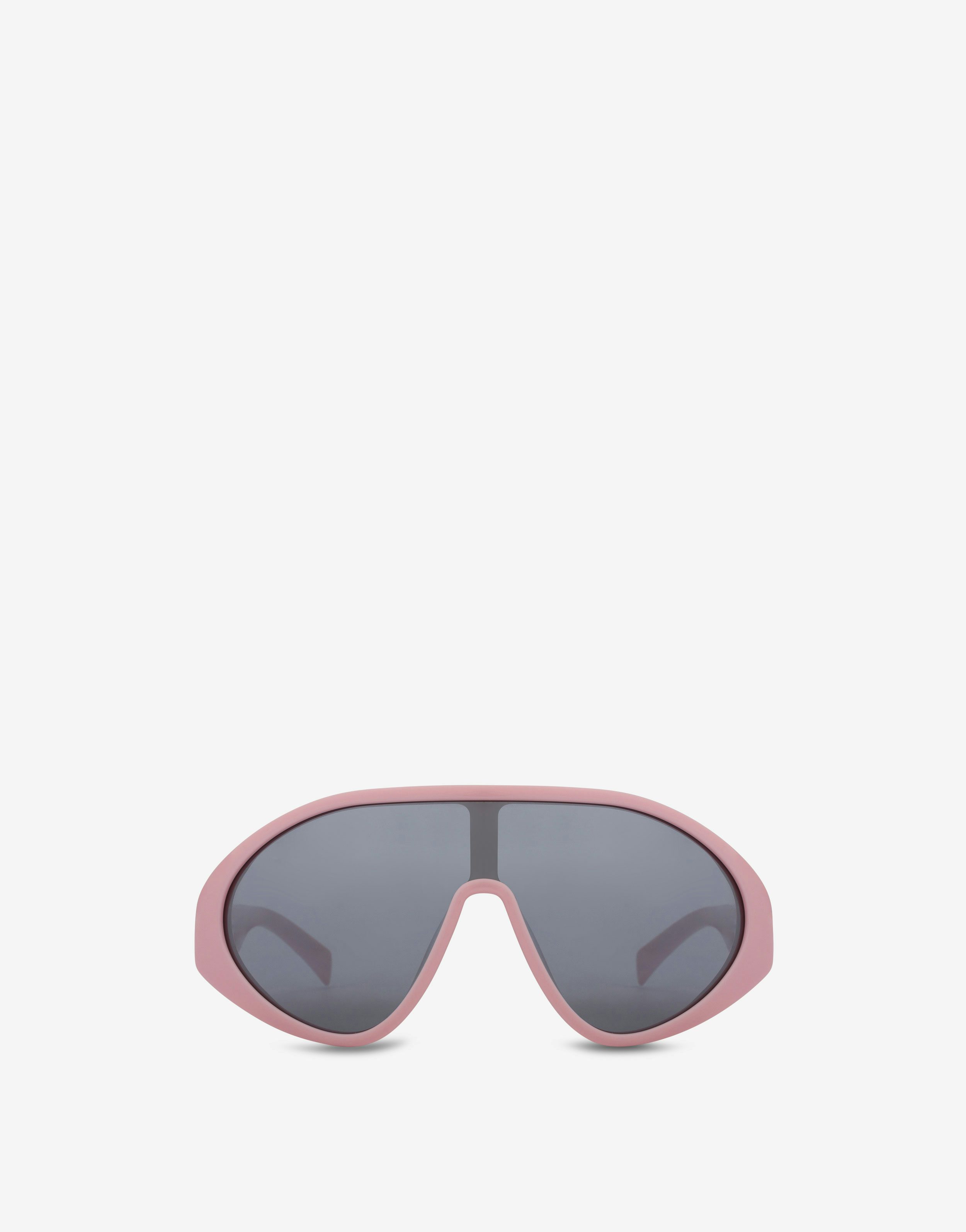 3D Logo pink mask sunglasses