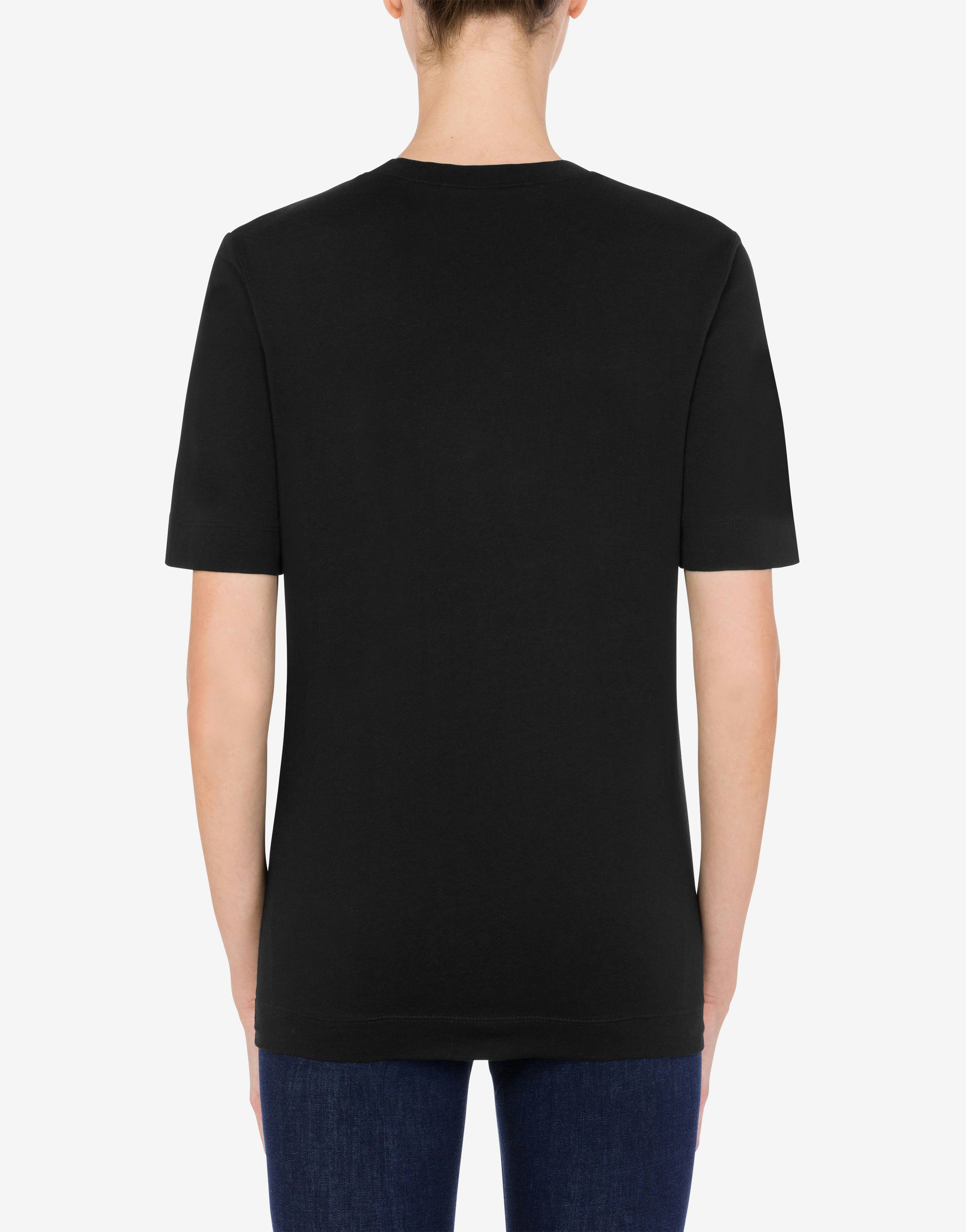 T-Shirt aus Baumwoll-Jersey Pop Art Zippers 1