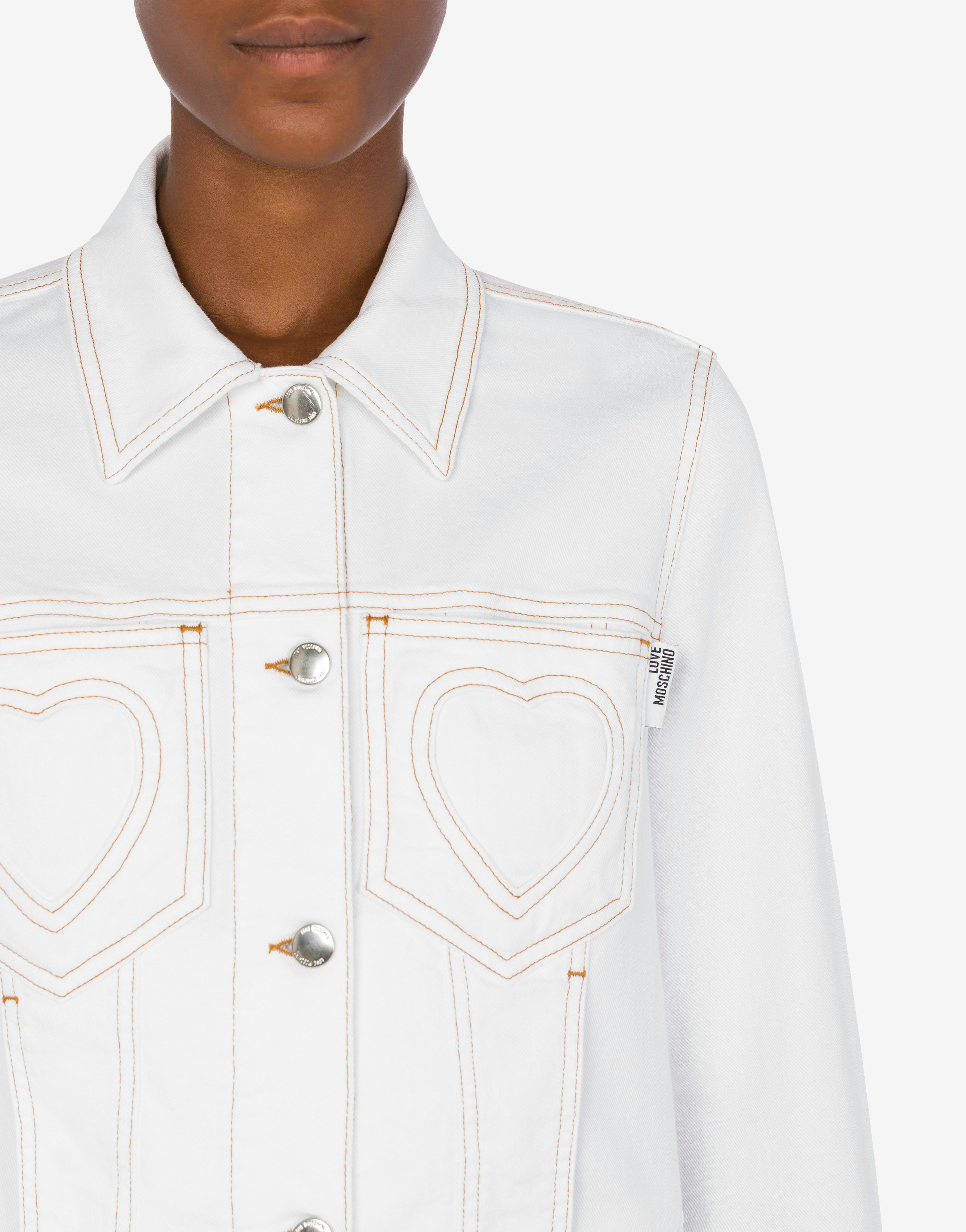 Jacke aus schwerer Bio-Baumwolle Stitched Hearts 2