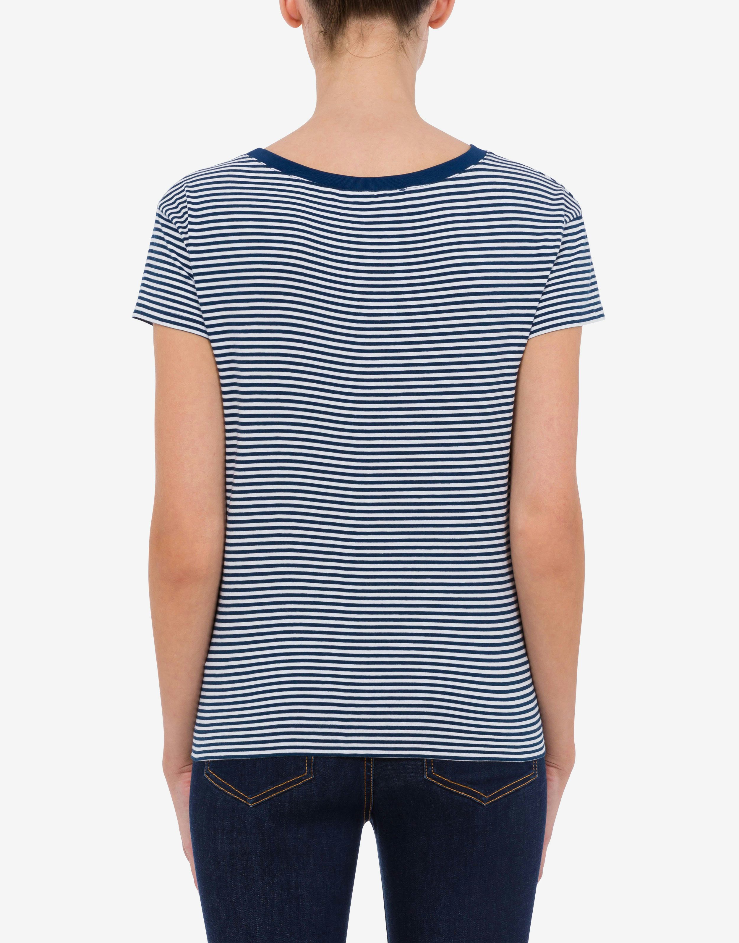 Maritime Heart striped T-shirt | Shop Online